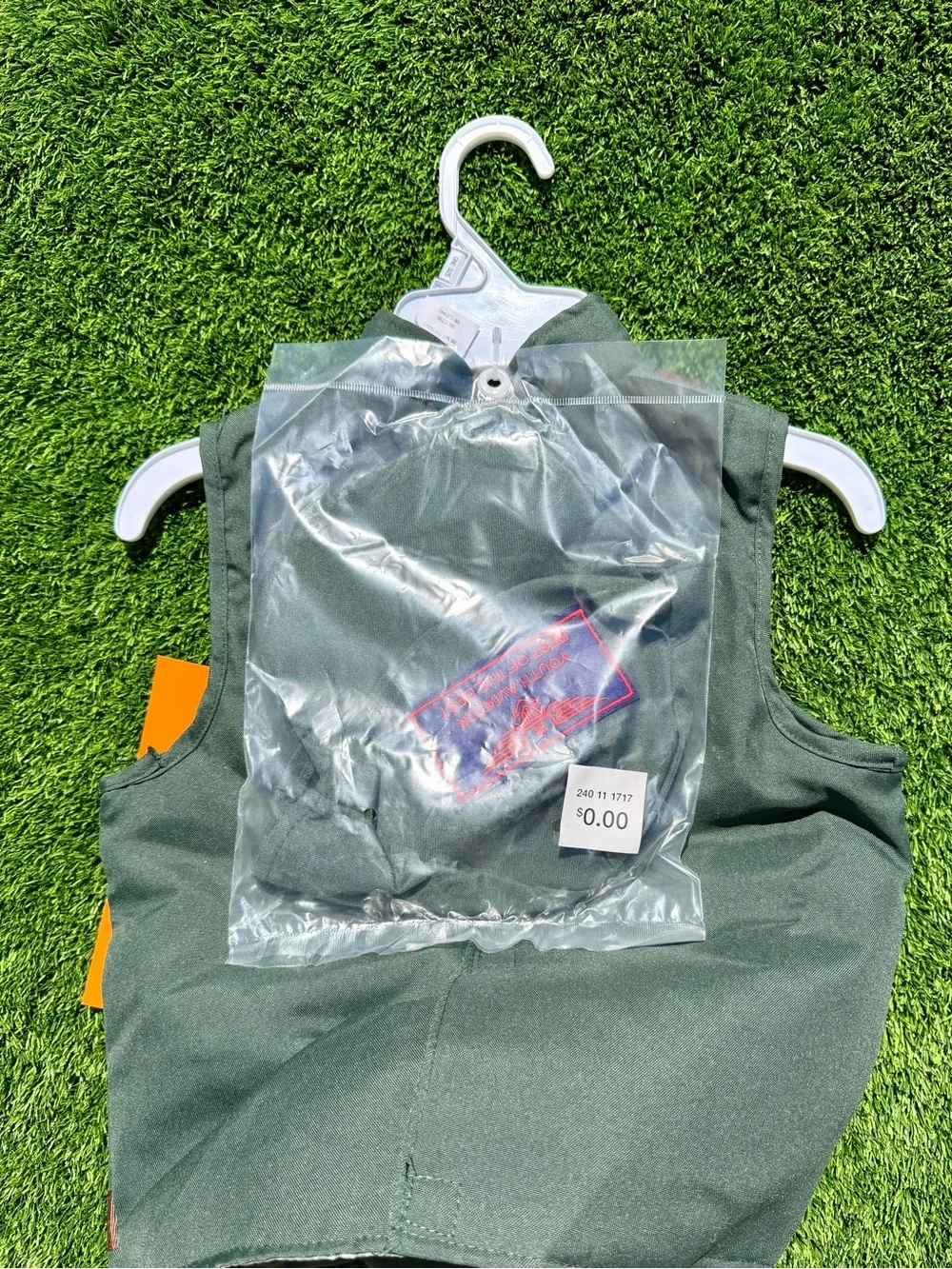 Hide and Eek! Kids FIGHTER PILOT Vest with Badge Patches